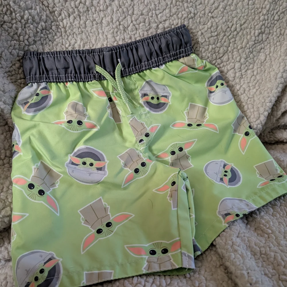 Disney Grogu 2T Swim Trunks &Top - Picture 2 of 9